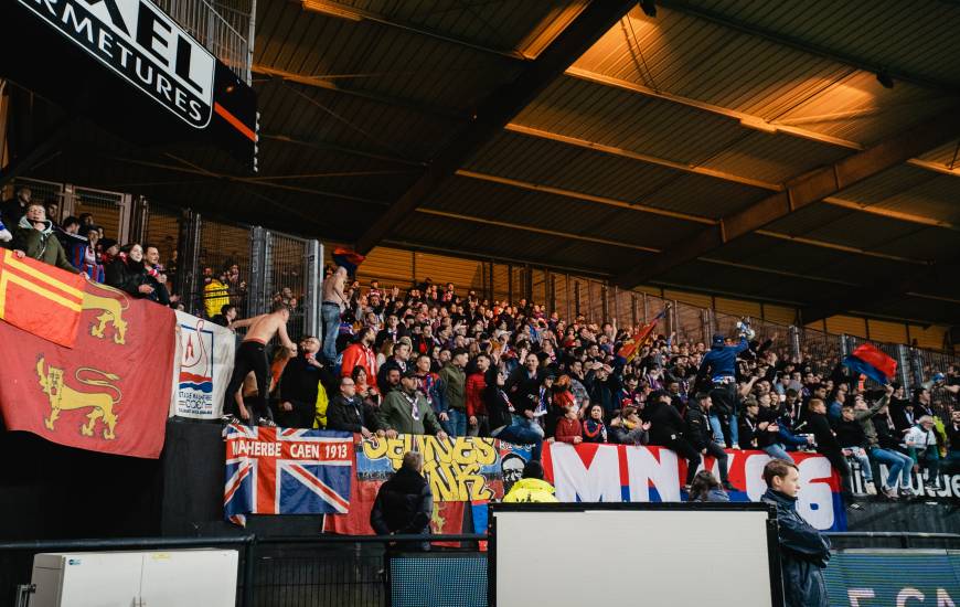 De nombreux supporters caennais sont attendus à Roudourou demain soir pour le déplacement à Guingamp