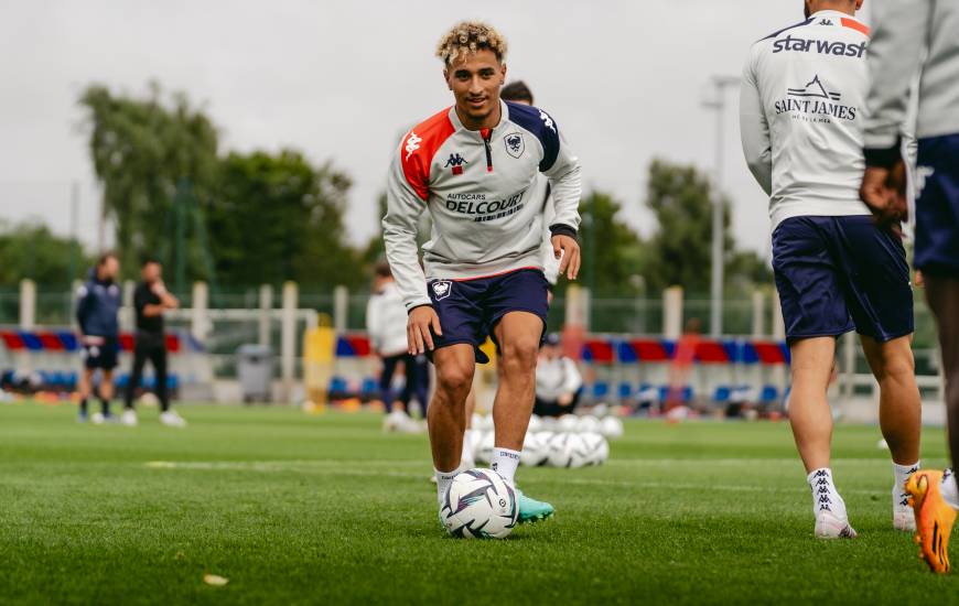 Les coéquipiers de Bilal Brahimi ont une semaine pour préparer le match face à Concarneau
