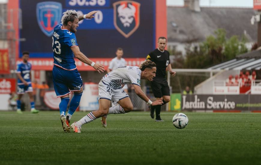 Thierry Bouille était au sifflet pour la victoire du Stade Malherbe Caen sur la pelouse de l'US Concarneau