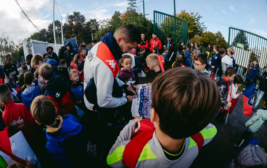 Plus de 300 enfants étaient présents à la séance de ce mercredi matin sur les installations de Venoix