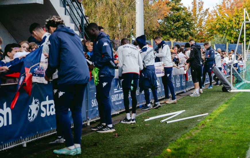 Pour cette deuxième semaine de vacances scolaires, les entraînements du Stade Malherbe Caen sont ouverts au public