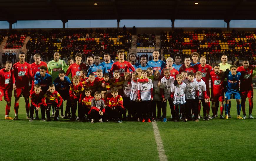 Victorieux (1-4) du RC Calais, les Caennais se qualifient pour les 32èmes de Finale de la Coupe de France