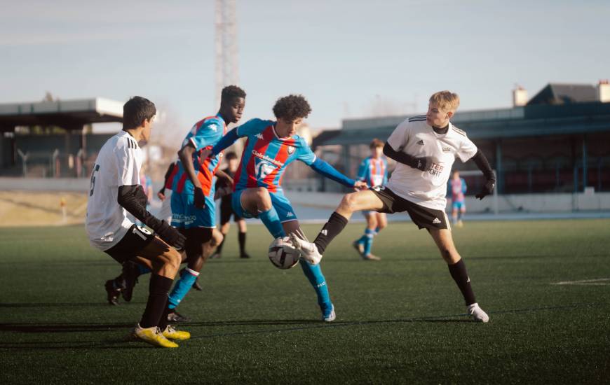 Soan Ameline a inscrit un des deux buts des U17 Nationaux face à l'US Orléans hier après-midi