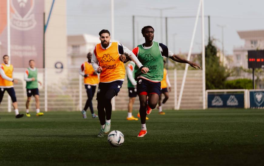 Semaine à deux matchs pour les joueurs du Stade Malherbe Caen face au FC Annecy et l'AS Saint-Étienne