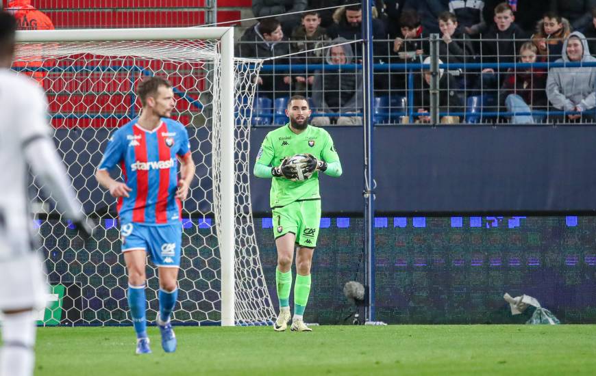 Anthony Mandréa et les Caennais viennent d'enchaîner un sixième match de suite sans prendre de but à d'Ornano