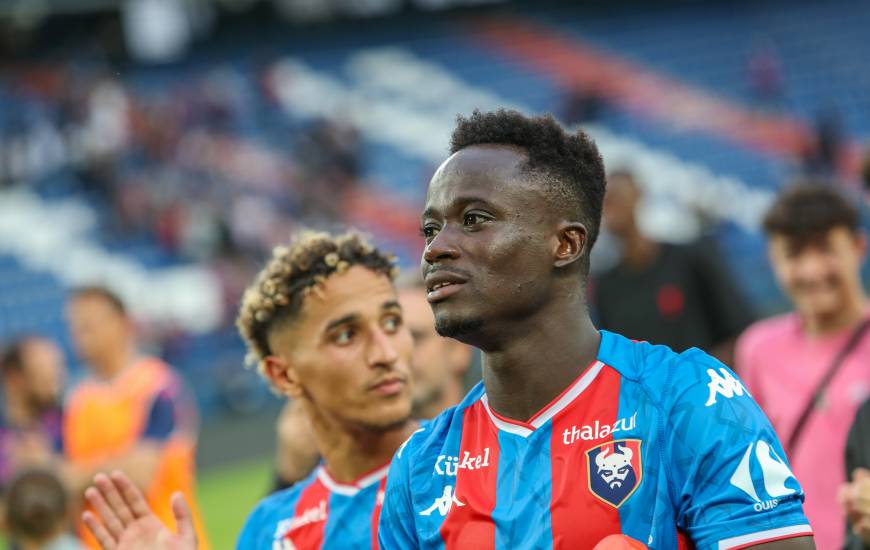 Absent lors des deux derniers matchs, Emmanuel Ntim effectue son retour dans le groupe du Stade Malherbe Caen