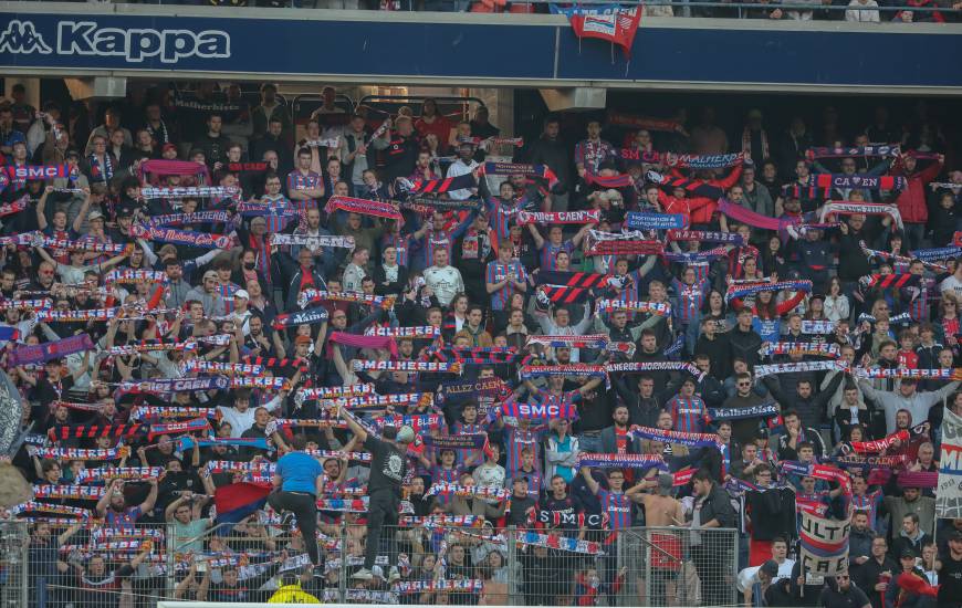 Les supporters du Stade Malherbe Caen se sont illustrés par leur fidélité notamment à domicile