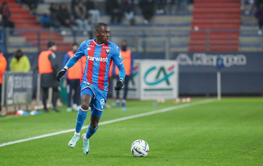 Godson Kyeremeh s'est montré décisif à quatre reprises lors des deux derniers matchs du Stade Malherbe Caen