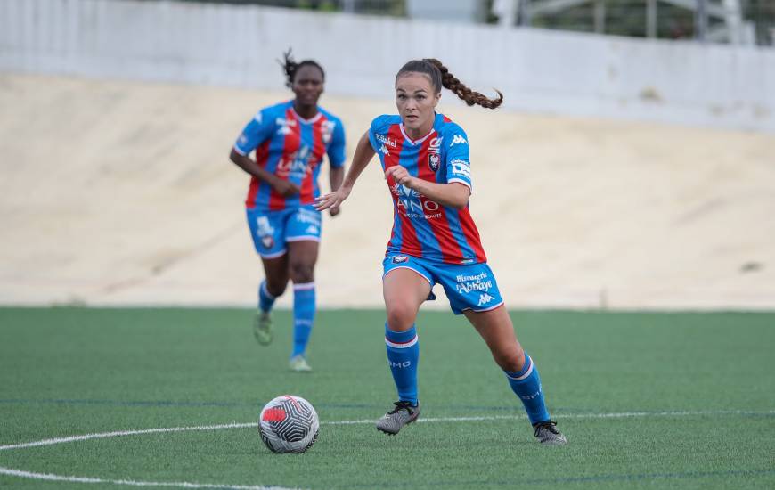 Juliette Chotard et les féminines ont obtenu leur 3ème victoire face à l'ESTAC Troyes