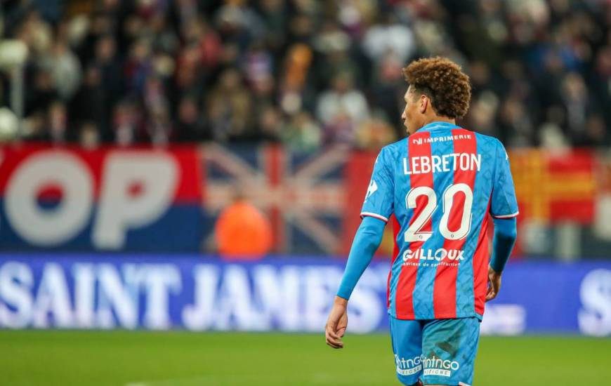 Noé Lebreton a été désigné joueur du mois de janvier Künkel par les supporters du Stade Malherbe Caen