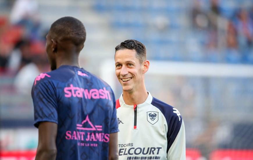 Alexandre Coeff forfait depuis deux matchs effectue son retour dans le groupe du Stade Malherbe Caen