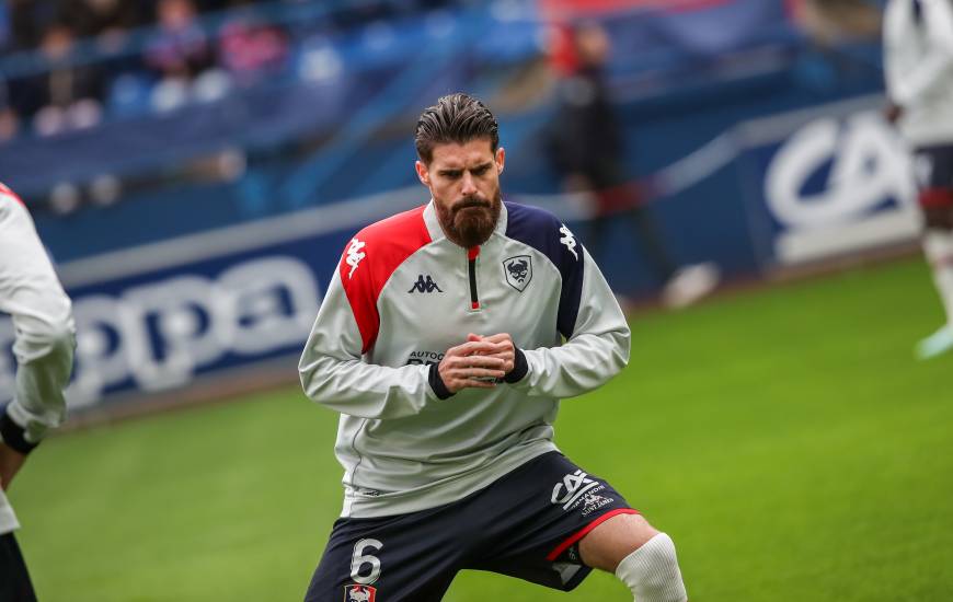 Quentin Daubin était suspendu le week-end dernier pour la victoire face à Rodez à d'Ornano