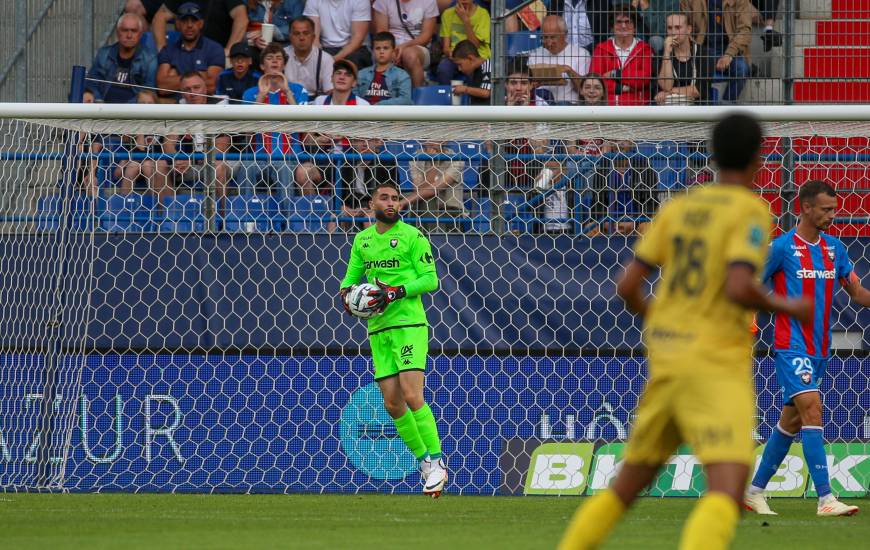 Anthony Mandréa n'a toujours pas encaissé de but en Ligue 2 BKT depuis le début de la saison