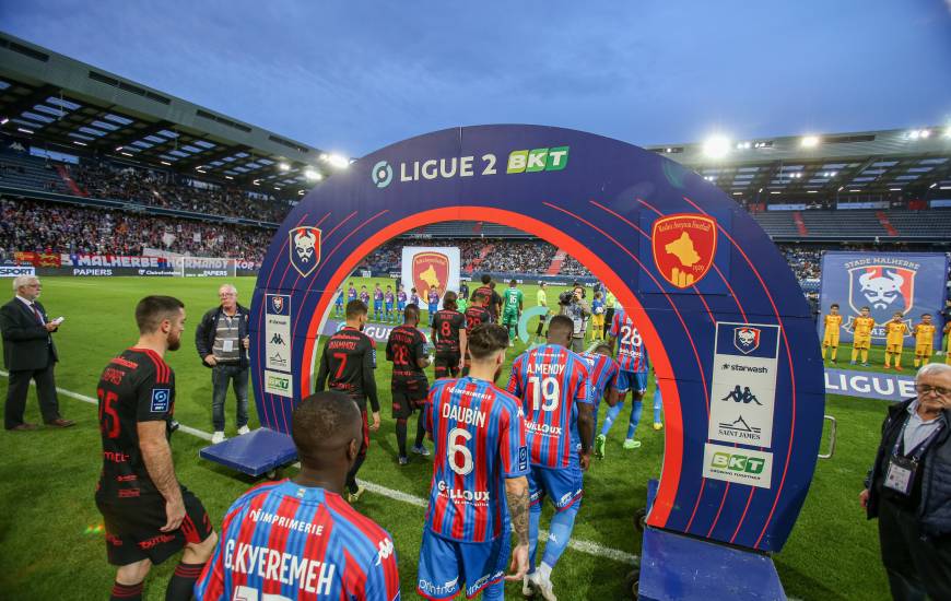 Le Stade Malherbe Caen n'a jamais perdu deux matchs de suite en Ligue 2 BKT face à Rodez
