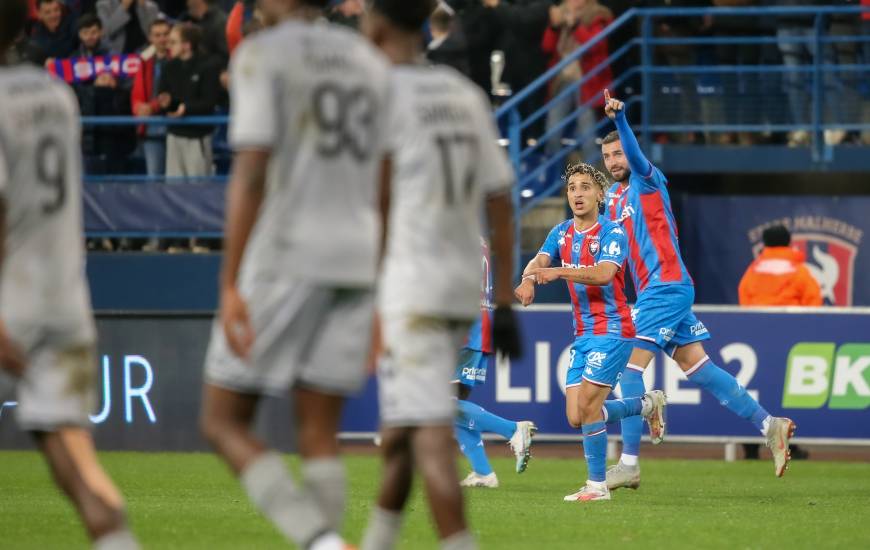 Mickaël Le Bihan a égalisé au bout du temps additionnel samedi soir face à QRM à d'Ornano