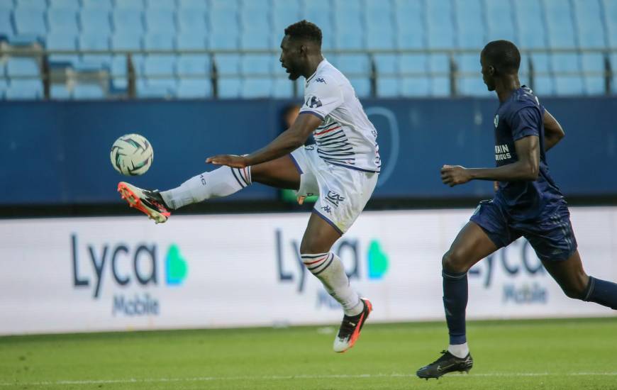 Alexandre Mendy a inscrit le premier but de la saison du Stade Malherbe Caen samedi soir face au Paris FC