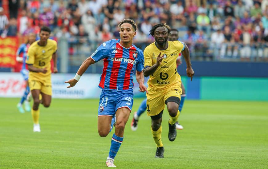 Bilal Brahimi et les Caennais avaient affronté le Pau Football Club pour son premier match de la saison à domicile