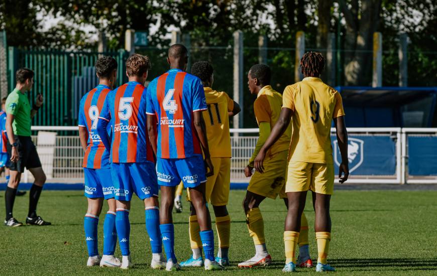 Match retour sur la pelouse du Montrouge FC pour les U19 Nationaux du Stade Malherbe Caen