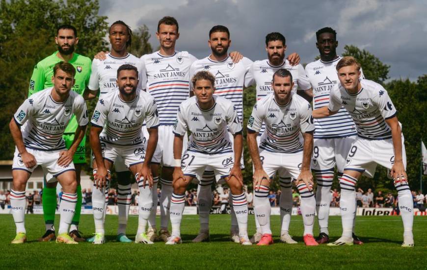 Le Stade Malherbe Caen a arboré son maillot extérieur pour la première fois de la saison hier face à Laval