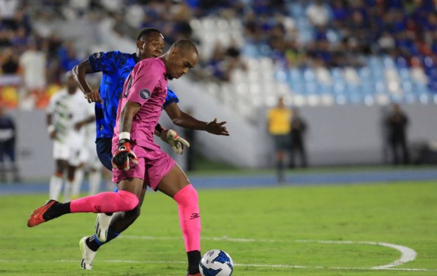 Yannis Clementia n'a pas encaisé de buts lors des deux rencontres face au Salvador avec la Martinique