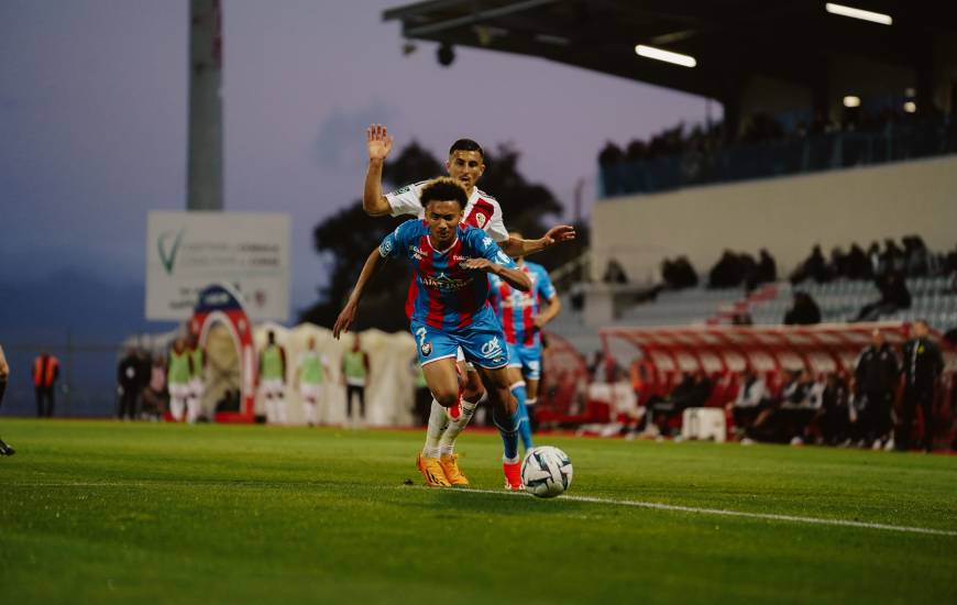 Tidiam Gomis a connu sa première titularisation en professionnels sur la pelouse de l'AC Ajaccio ce soir