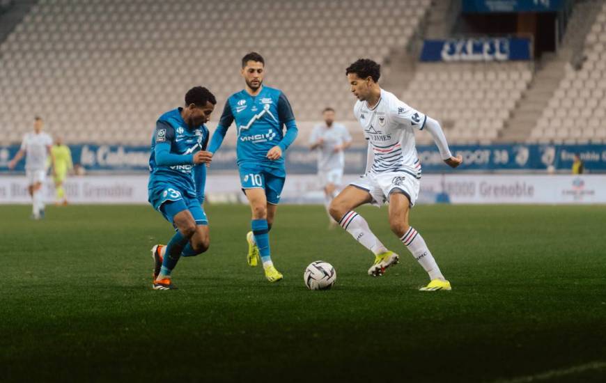 Face à Grenoble, Amine Salama a disputé ses premières minutes sous le maillot Caennais