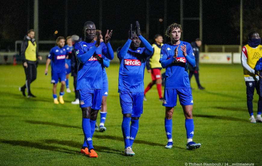 Le Stade Malherbe Caen tentera de se qualifier pour les 32es de la Coupe de France sur la pelouse de Calais (© Thibault Stambouli)