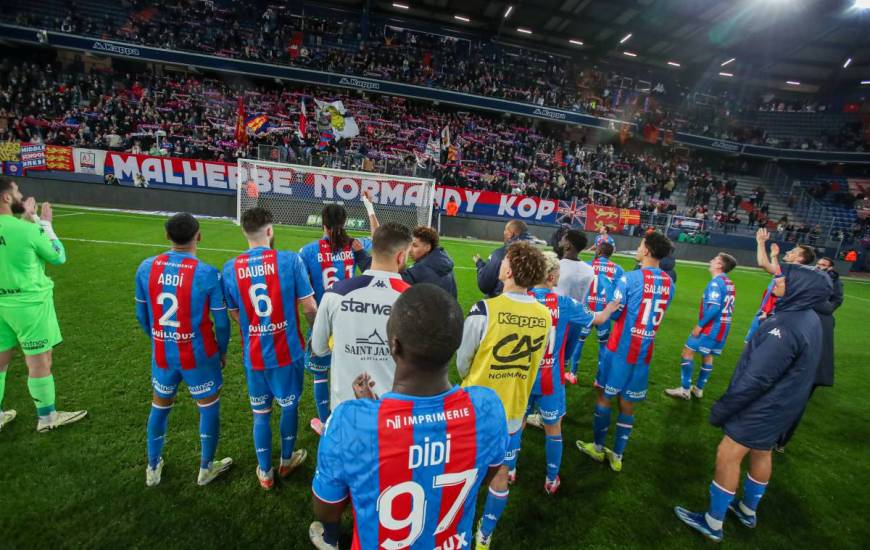 Plongez dans les coulisses des deux derniers matchs du Stade Malherbe Caen