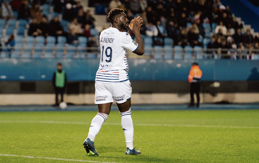 Meilleur buteur de Ligue 2 BKT, Alexandre Mendy a marqué hier soir son 14ème but de la saison