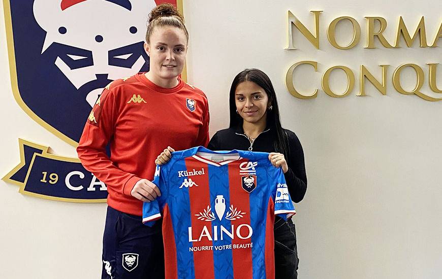 Ambrine Laidaoui intègre l'effectif féminin 2023 / 2024 du Stade Malherbe Caen