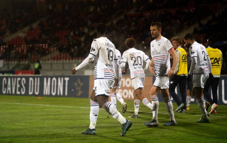 En inscrivant son douzième but de la saison, Alexandre Mendy a permis aux Caennais d'égaliser sur la pelouse du FC Annecy