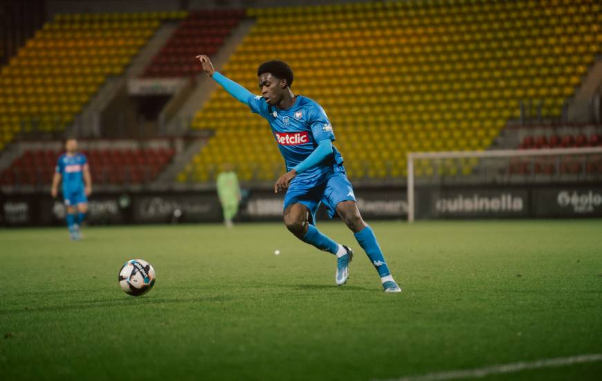Diabé Bolumbu et les Caennais seront opposés à Chartres pour leur entrée en lice en Coupe de France