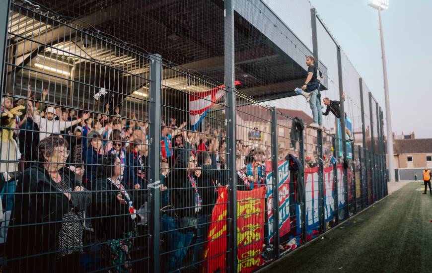 Les supporters du Stade Malherbe étaient en nombre la saison denrière au stade Marcel Tribut 