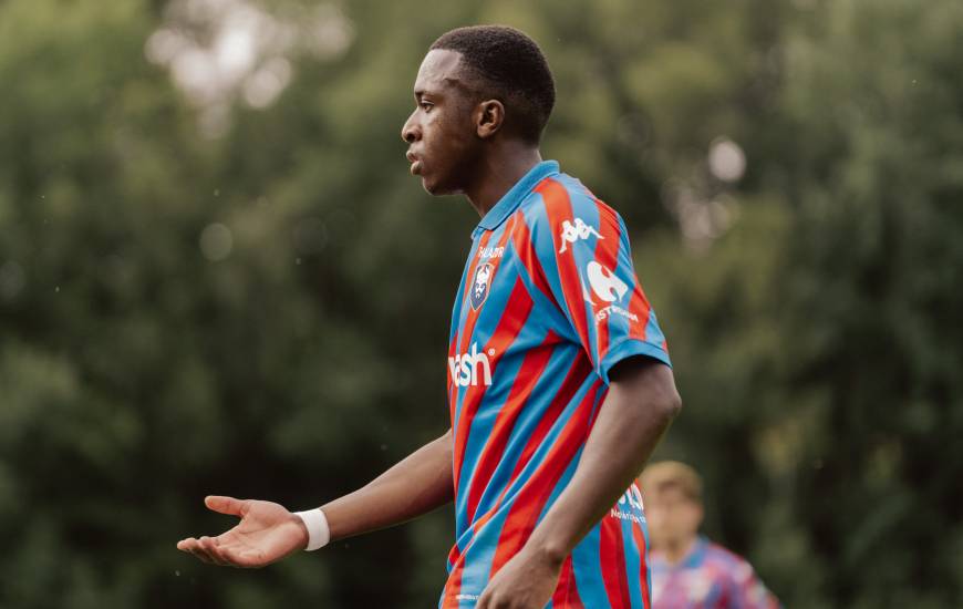 Abdoulaye Niakaté a insrit le premier but du Stade Malherbe Caen dans cette préparation 2024