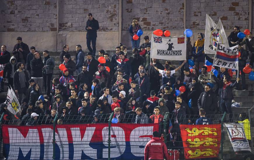 Le dernier déplacement du Stade Malherbe Caen au stade Bauer remonte à 2019 en Coupe de France