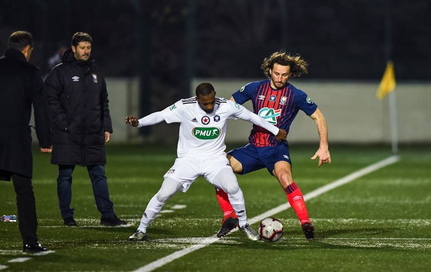 Le Stade Malherbe Caen s'était rendu sur la pelouse du Red Star en Coupe de France en 2019