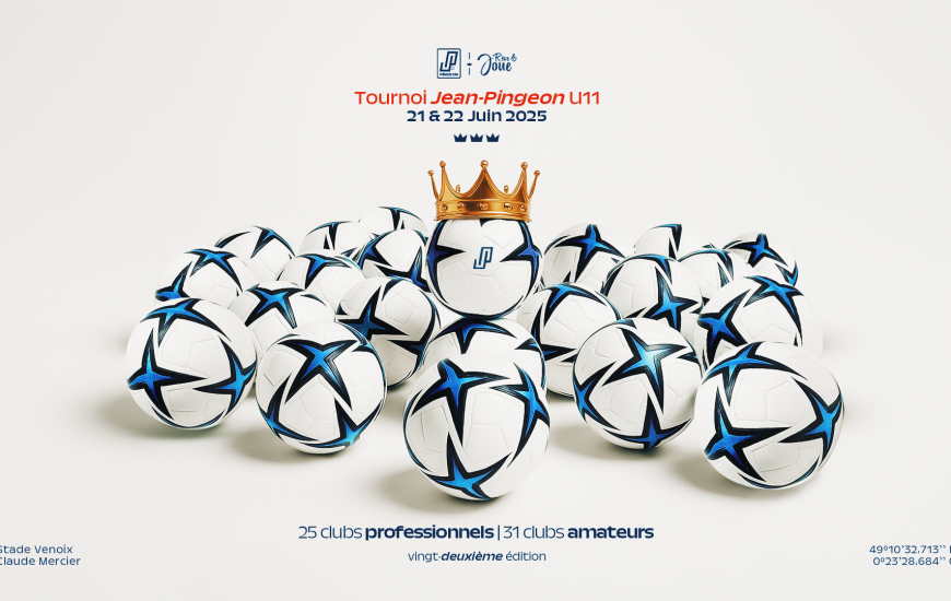 Suivez en direct ce vendredi 20 Juin 2025 (à partir de 19h15) le tirage au sort du Tournoi Jean Pingeon