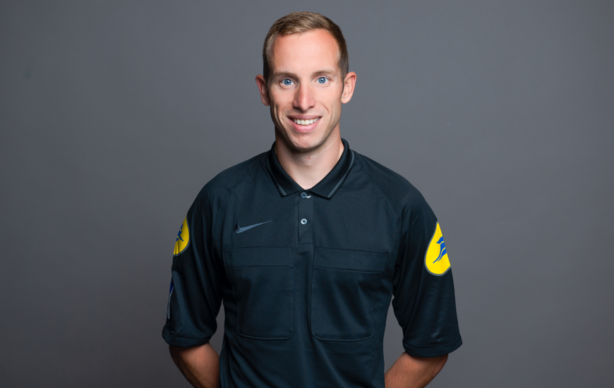 Rémi Landry va arbitrer le Stade Malherbe Caen pour la première fois cette saison en Ligue 2 BKT