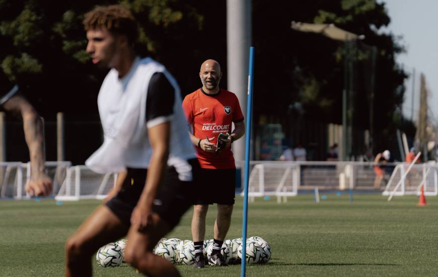 Nouvelle semaine de préparation pour les joueurs de Maxime d'Ornano et premier match de préparation vendredi
