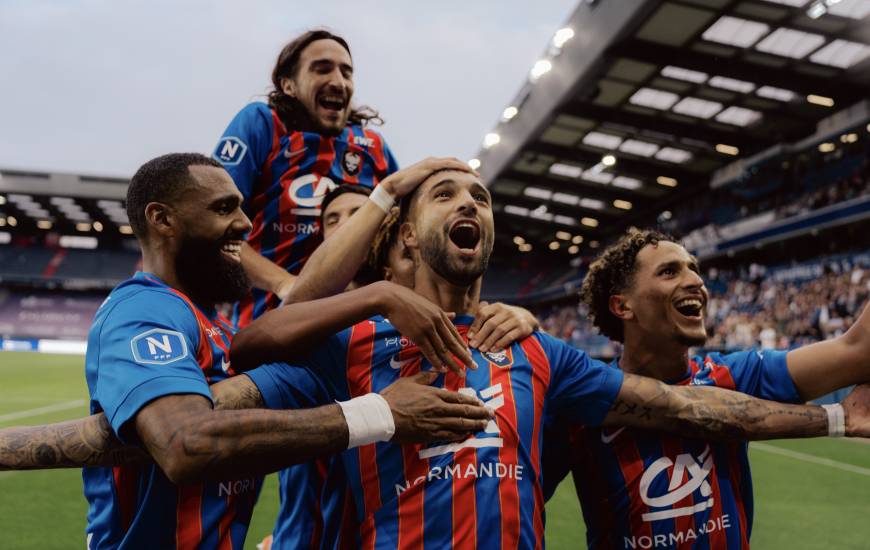 Vinicius Gomes a offert le but du break au SM Caen en début de seconde période