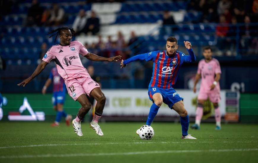 Belkacem Dali-Amar et les Caennais ont enregistré leur troisième succès de la saison face au Puy Foot