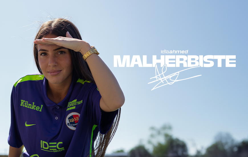 Leïla Ahmed, cinquième recrue malherbiste