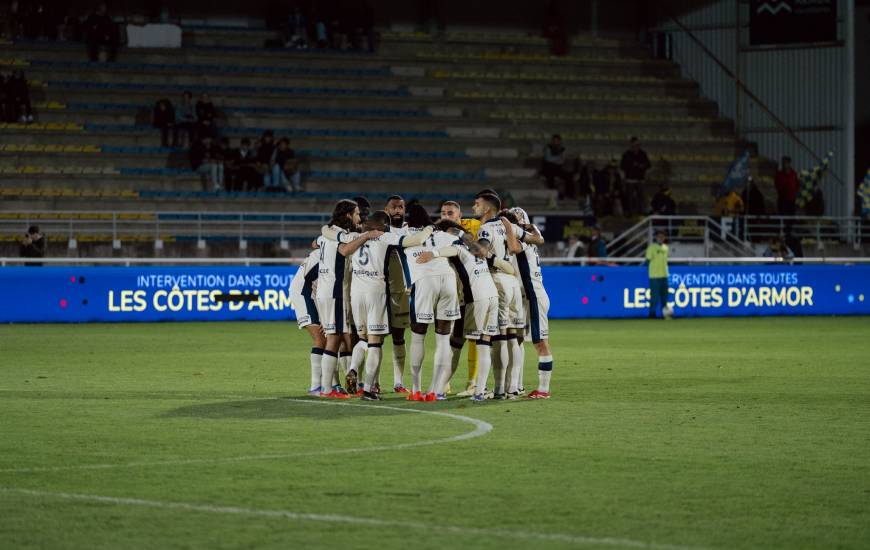 Le SM Caen a obtenu le point du match nul en fin de rencontre face au Stade Briochin