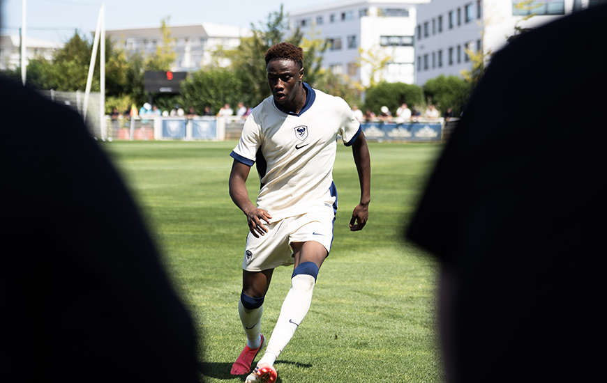 Salim Diakité s'est illustré en inscrivant un doublé sur la pelouse du Stade Brestois samedi