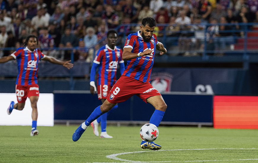 Fahd El Khoumisti a offert la victoire au Stade Malherbe Caen dans le temps additionnel de la rencontre face à Aubagne