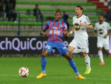 De retour à l'entraînement depuis mardi après son élongation de la cuisse contractée au Vélodrome, Hervé Bazile effectue son retour dans le groupe de Patrice Garande.