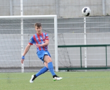 Alors qu'il a fini la saison dans le groupe de CFA2, Léon Valentin a souhaité participer à cette finale avec ses coéquipiers de sa catégorie d'âge chez les U17 nationaux.