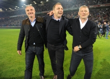 S'ils n'ont pas attendu la fin du championnat, Alain Cavéglia, Xavier Gravelaine et Patrice Garande vont, maintenant, se concentrer à 100% sur les contours du prochain effectif.