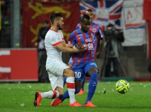 Représentant constamment un danger pour Lenny Nangis et les Caennais, Yannick Ferreira Carrasco a été l'un des bourreaux du Stade Malherbe.