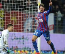 Auteur d'un doublé après avoir provoqué le penalty qui a amené l'ouverture du score caennaise, Emiliano Sala a été l'homme de ce match.